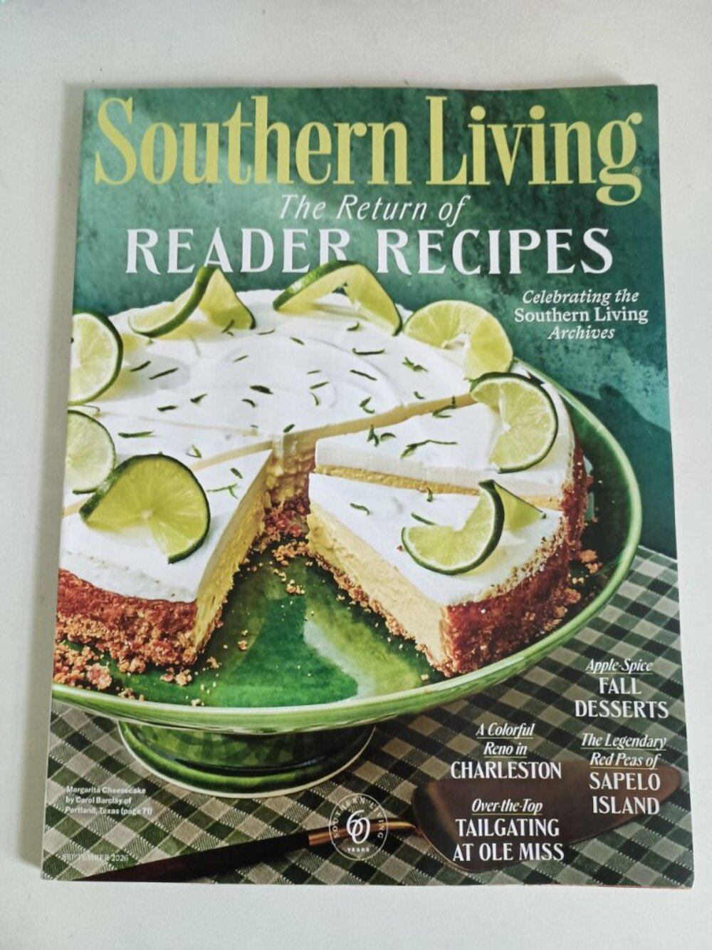 Southern Living magazine September 2026 Reader Recipes